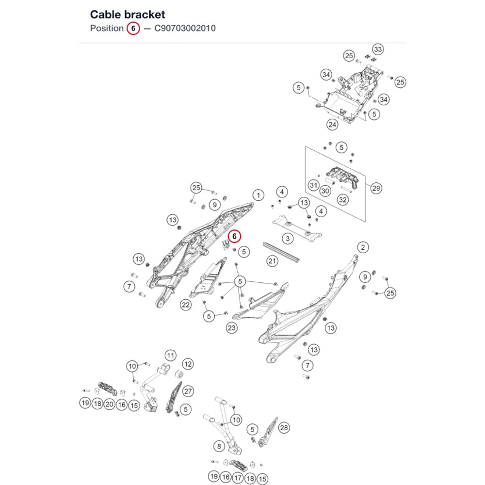 Cable bracket