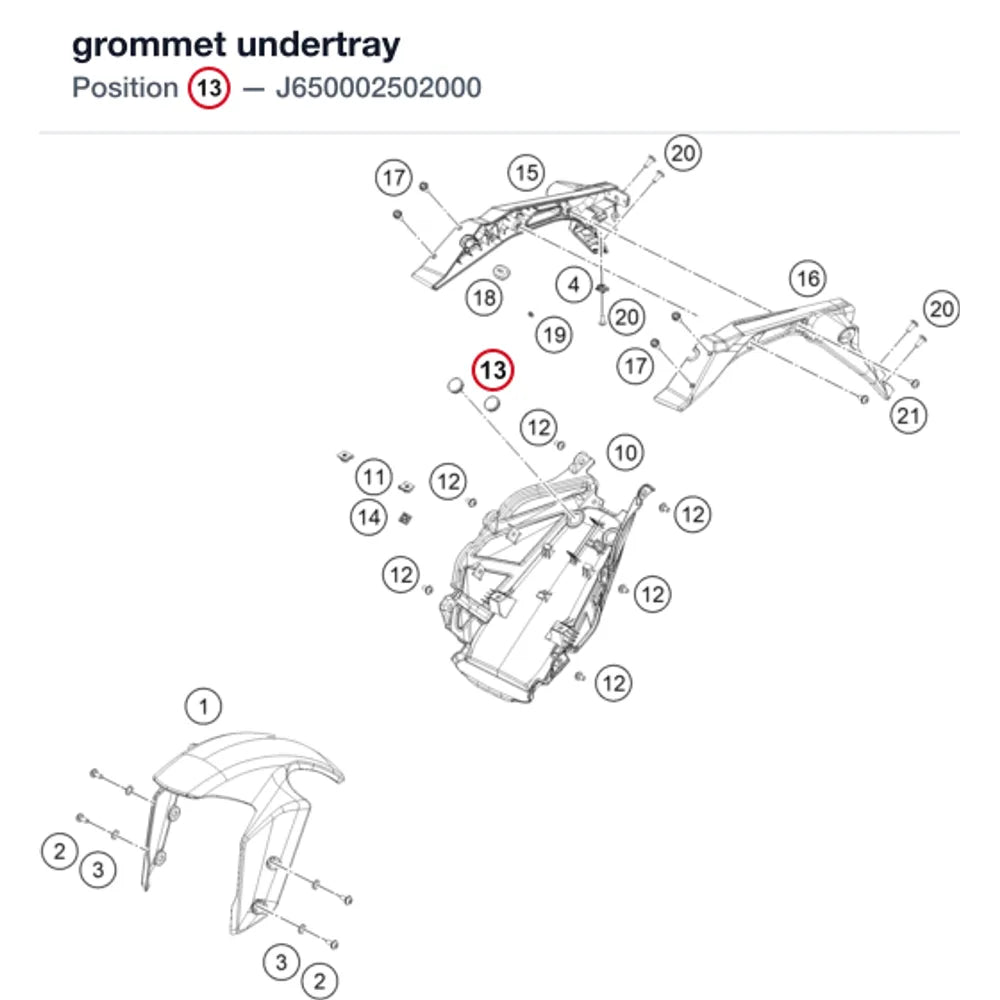 grommet undertray