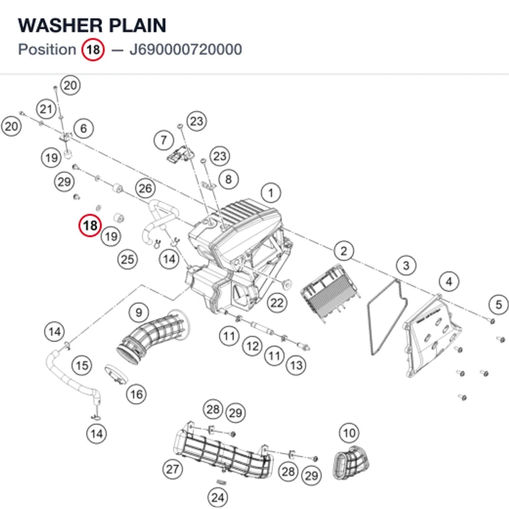 WASHER PLAIN