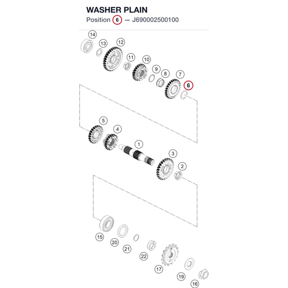 WASHER PLAIN