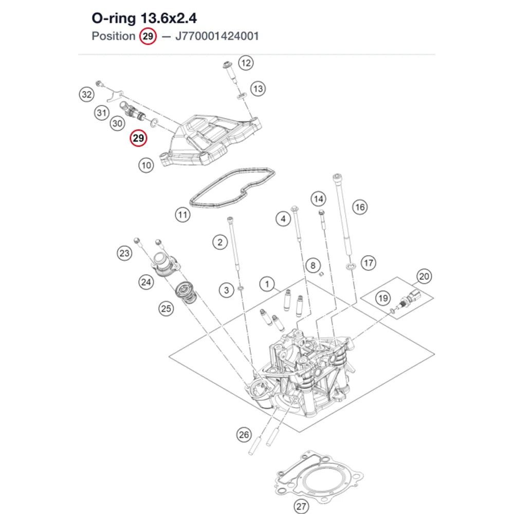 O-ring 13.6x2.4