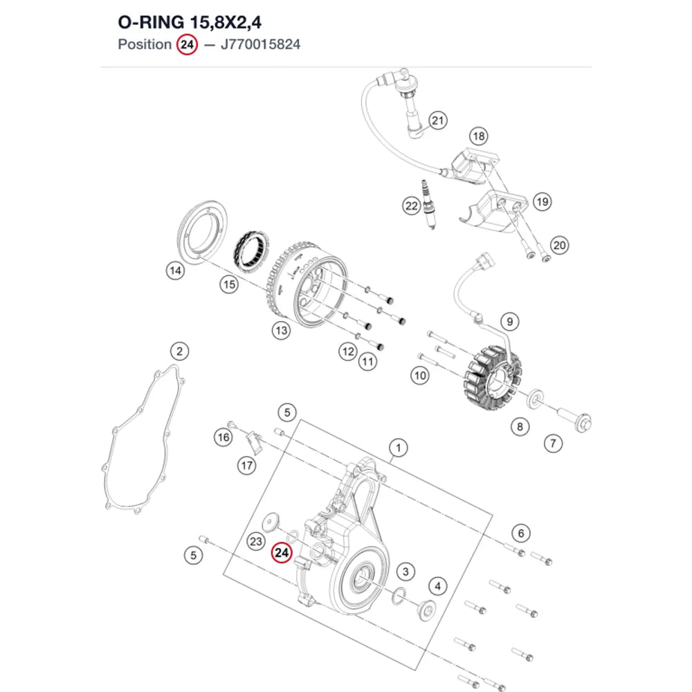 O-RING 15,8X2,4