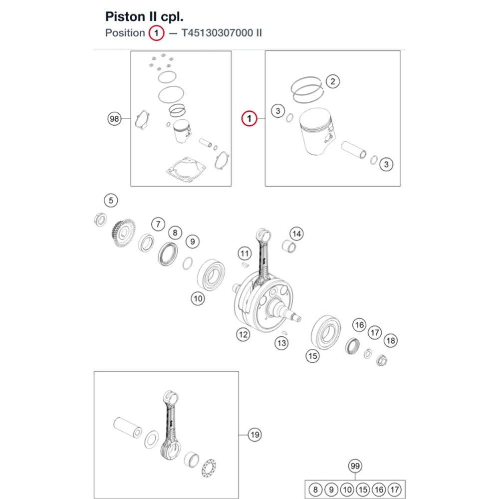 Piston II cpl.