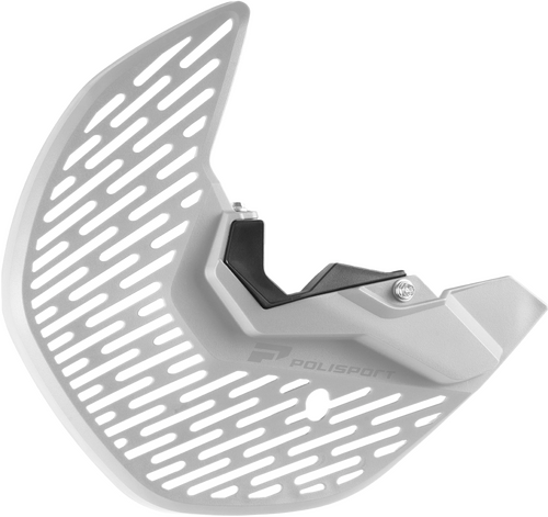 DISC/FORK  BOTTOM  PROTECTOR WHITE  GAS/HUSQ/KTM