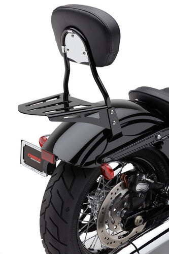SISSY BAR LUGGAGE RACK FORMED BLACK HON YAM – SKU: 82-97544