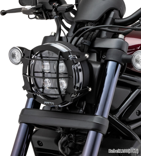 HEADLIGHT GUARD BLACK HON – SKU: 634-4007