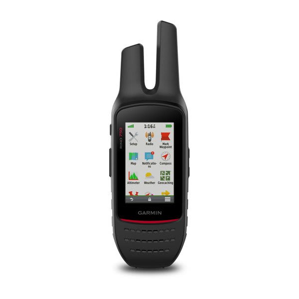 Garmin Rino 750 – 2-Way Radio/GPS Navigator with Touchscreen – detail view 1 (010-01958-05)