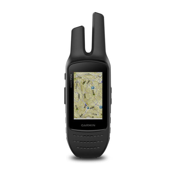 Garmin Rino 755t – 2-Way Radio/GPS Navigator with Touchscreen, TOPO Mapping and Camera – front view (010-01958-15)