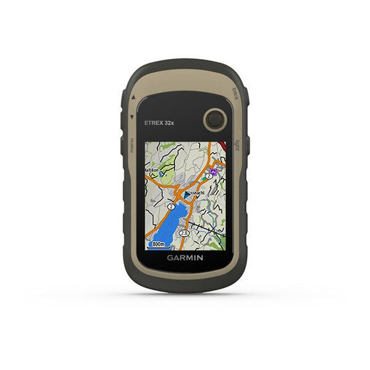 Garmin eTrex 32x – Rugged Handheld GPS with Compass and Barometric Altimeter – product view (010-02257-00)