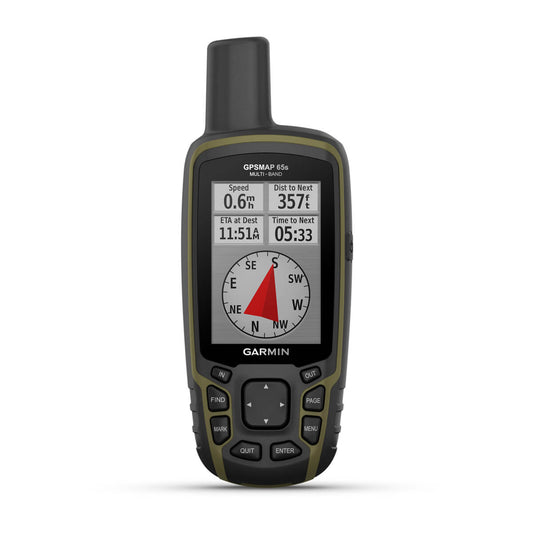 Garmin GPSMAP 65s – Multi-Band GPS Handheld with Sensors – product view (010-02451-10)