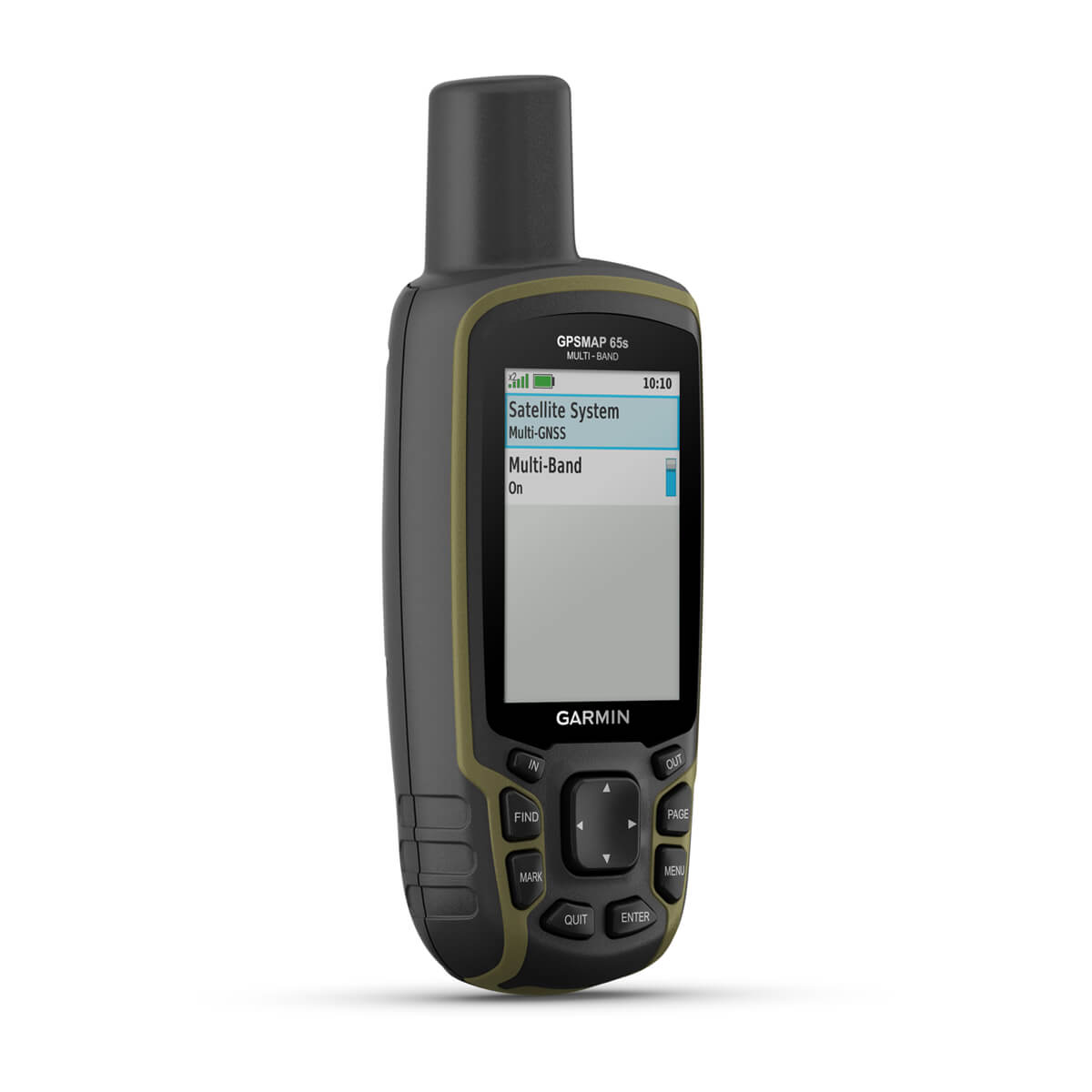 Garmin GPSMAP 65s – Multi-Band GPS Handheld with Sensors – product view (010-02451-10)