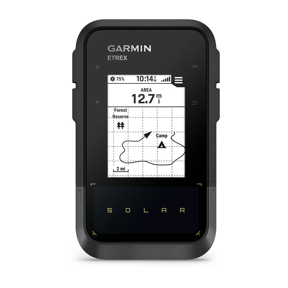 Garmin eTrex Solar – Solar Powered GPS Handheld Navigator – detail view 5 (010-02782-00)