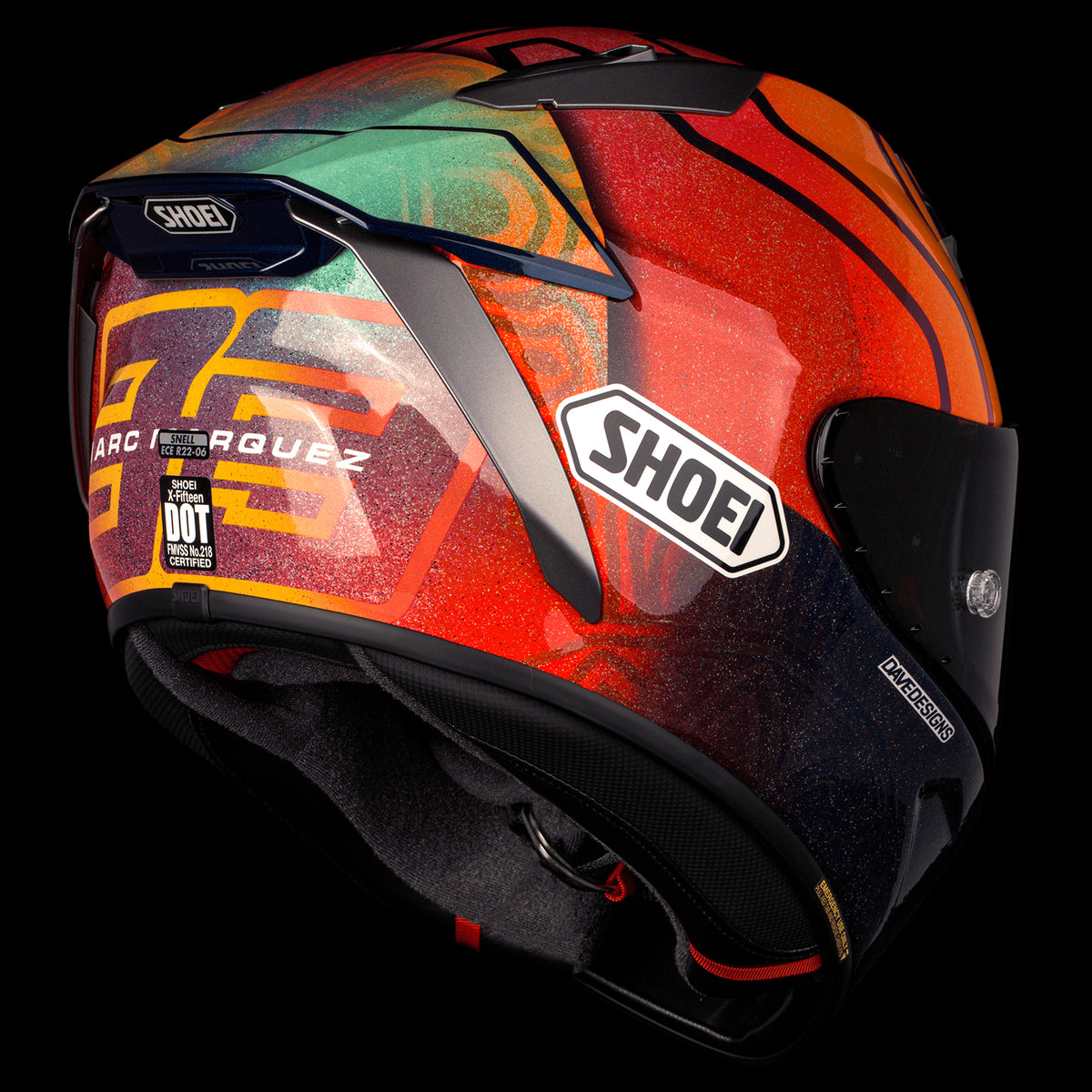 SHOEI X-Fifteen Marquez Holi