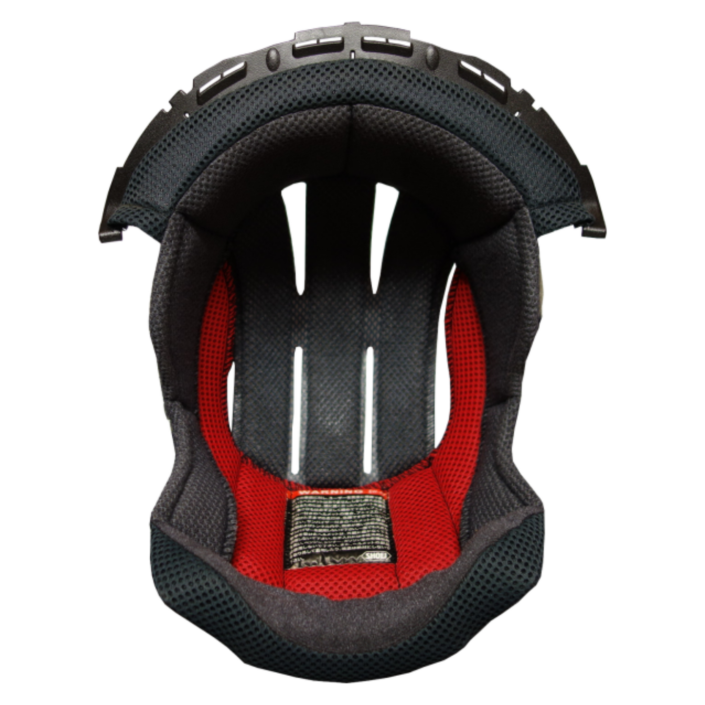 SHOEI Hornet X2 2025 Thicker Center Pad Top