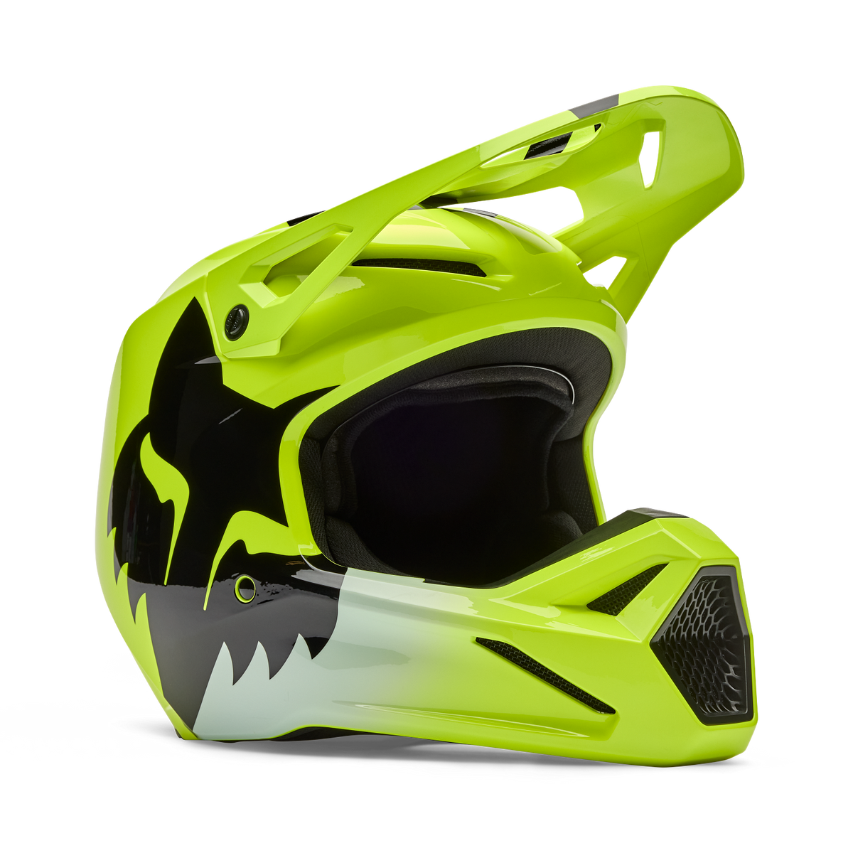 V1 Shield Helmet – Fluorescent Yellow