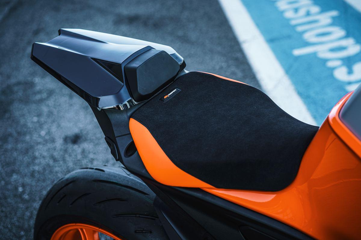 KTM Pillion Seat Cover – Black – view 5 (61707940044)