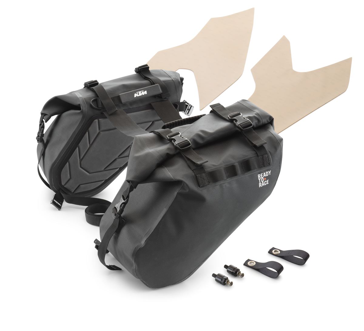 KTM Side Bag Set – Black (76112925044)