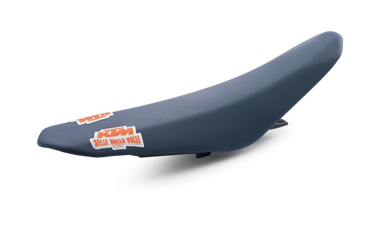 KTM Factory Seat – Blue – view 2 (77707040100)