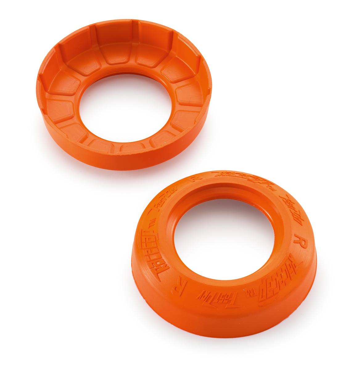 KTM Wheel Bearing Protection Cap Kit – Electronic Orange – view 2 (79610915100EB)