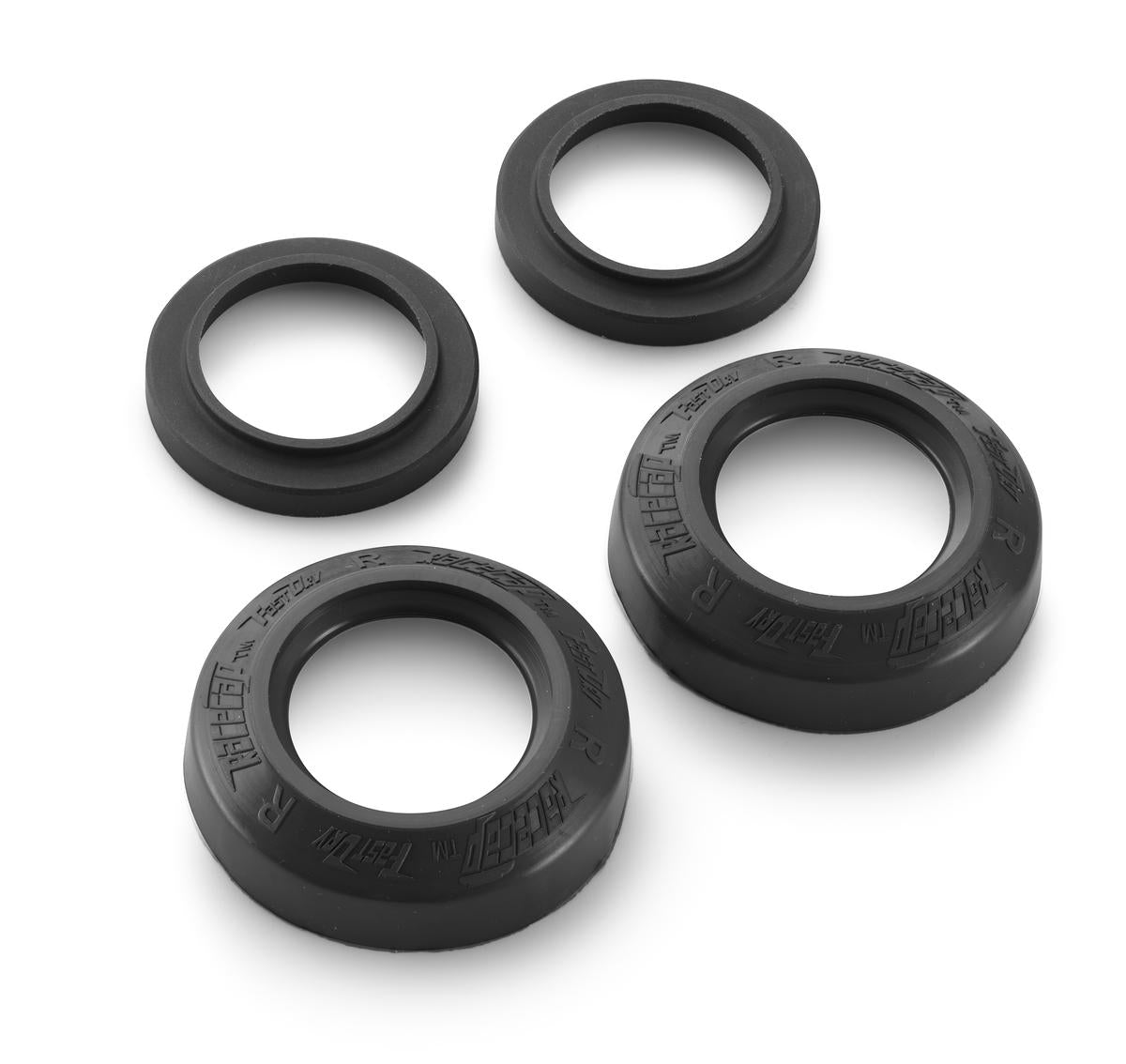 KTM Factory Wheel Bearing Protection Cap Set – Black – view 2 (79610917100C1)