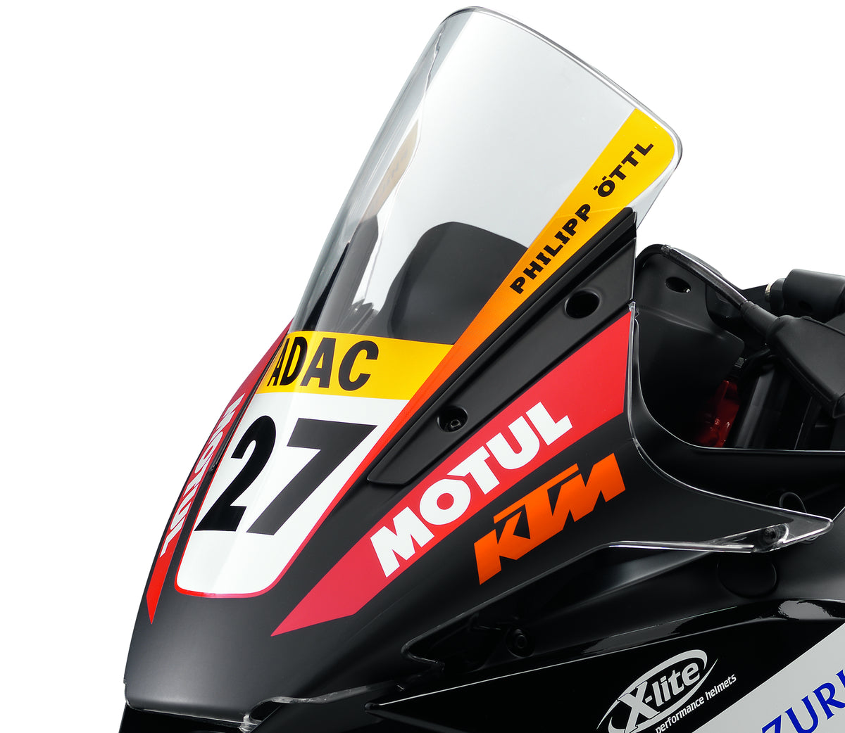 KTM Windshield – Transparent – view 2 (90508908044)