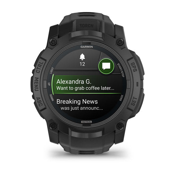 Instinct® 3 – 50 mm, AMOLED, Tactical Edition 010-03020-50