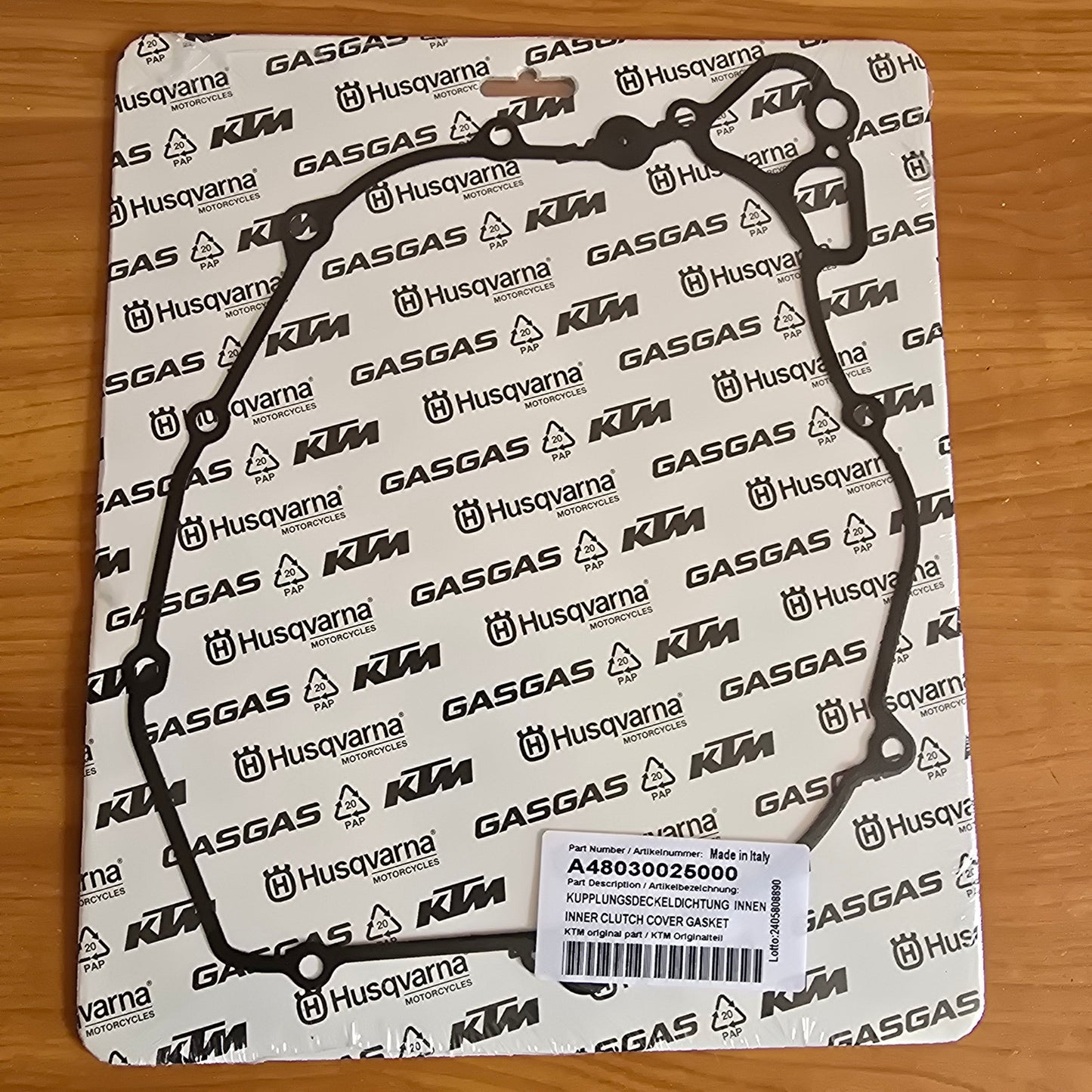 INNER CLUTCH COVER GASKET