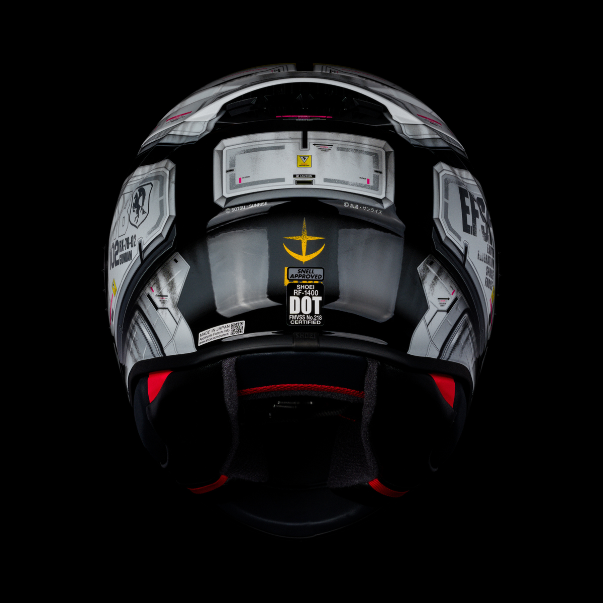 SHOEI RF-1400 RX-78-02 Gundam