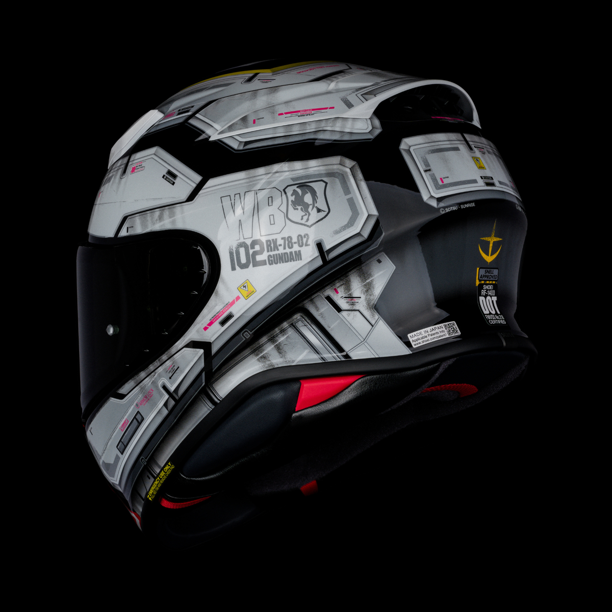 SHOEI RF-1400 RX-78-02 Gundam