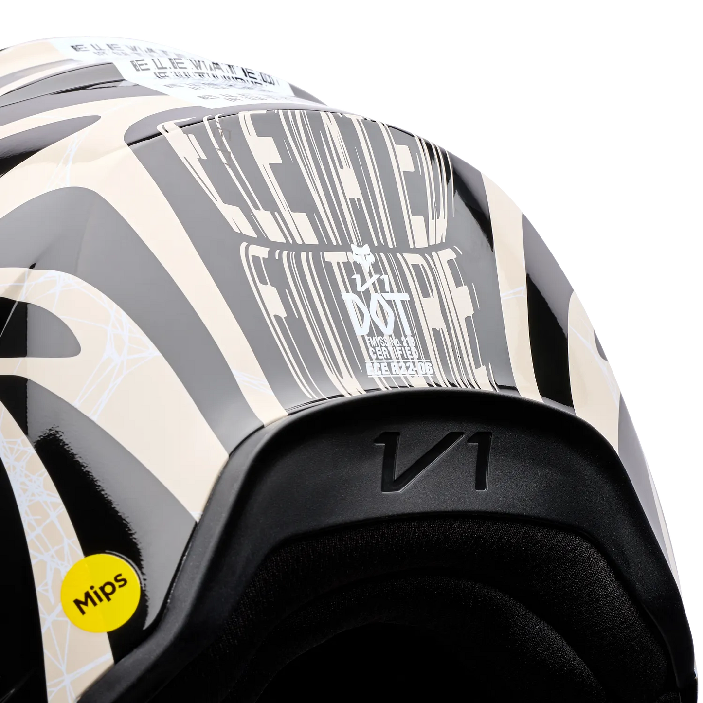 FOX Youth V1 Diffuse Special Edition Helmet
