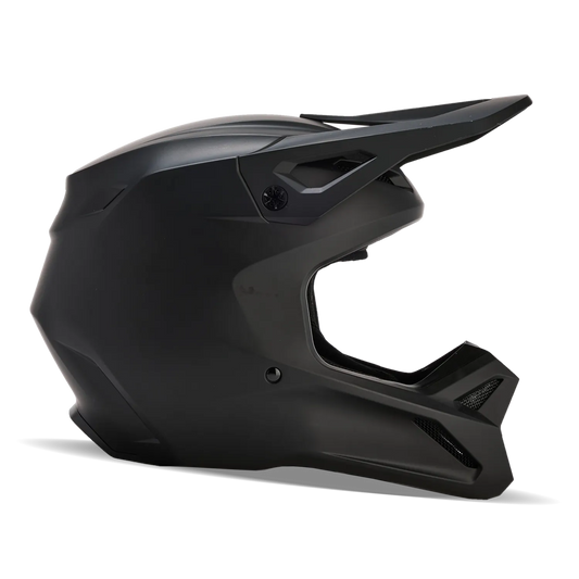 FOX Youth V1 Matte Black Helmet