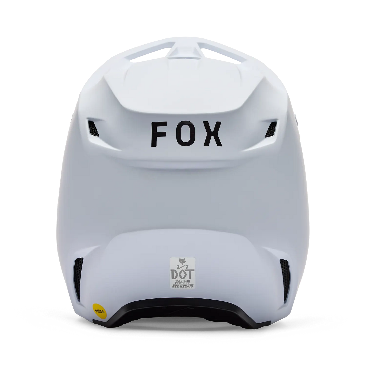 FOX Youth V1 Matte Black Helmet