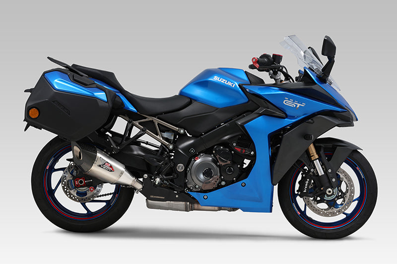 Yoshimura R-11SQ Slip-On Exhaust for Suzuki GSX-S1000GT – product view (110-19E-L13G0)