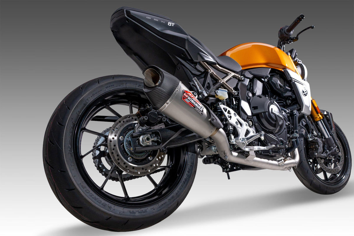 Yoshimura AT2 Stainless Full Exhaust for Suzuki GSX-8R/S/T-TT – product view (11720AP520)