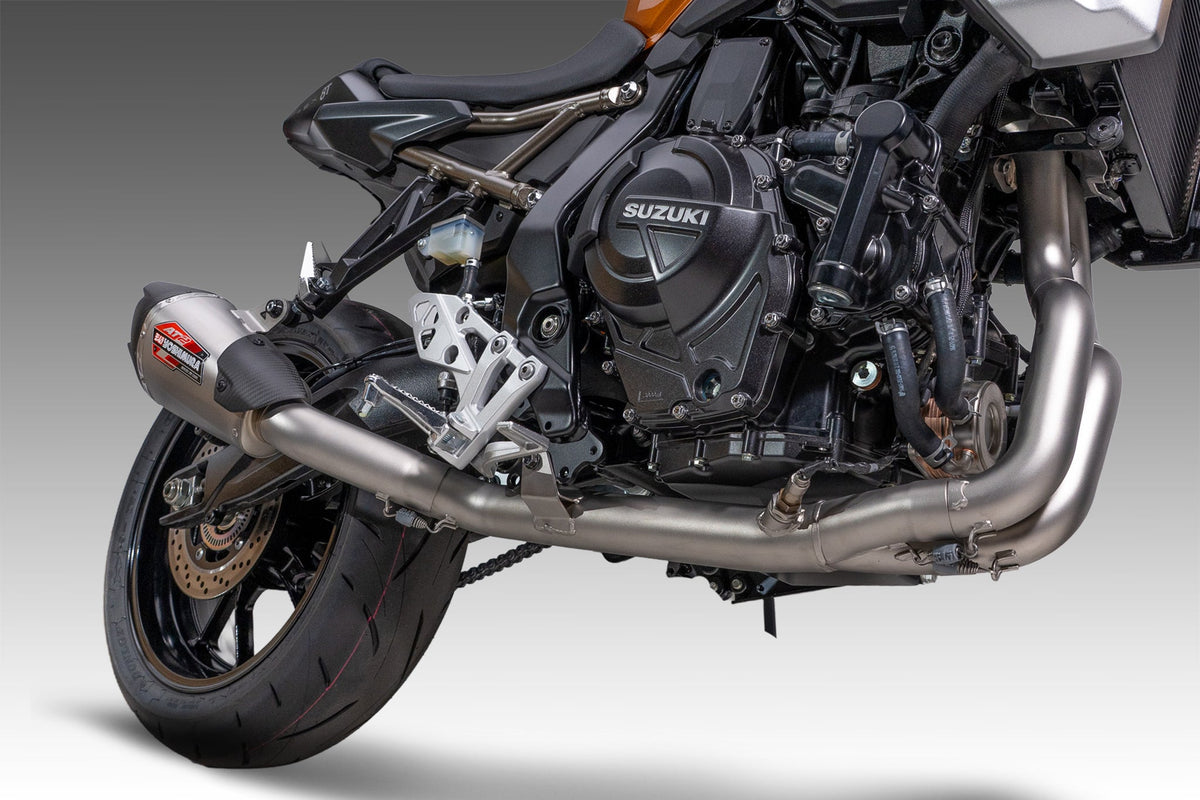 Yoshimura AT2 Stainless Full Exhaust for Suzuki GSX-8R/S/T-TT – product view (11720AP520)
