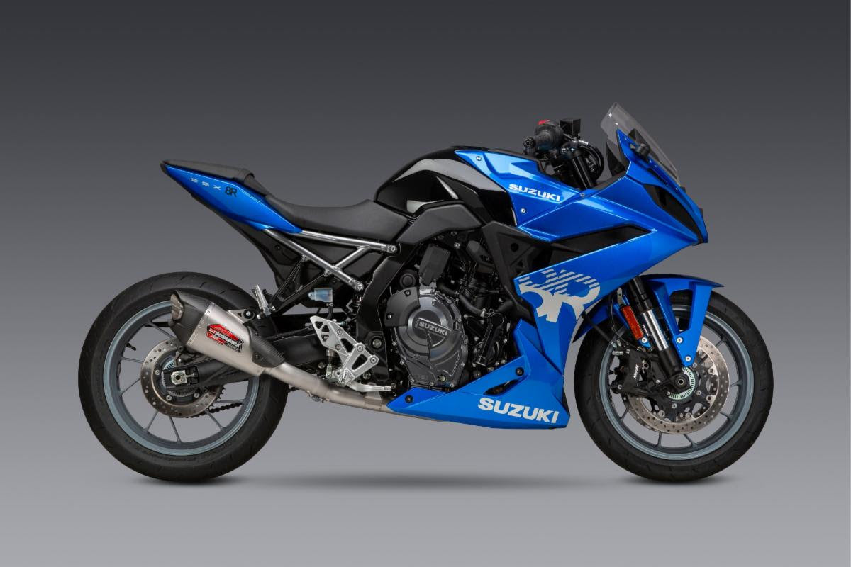 Yoshimura AT2 Stainless Full Exhaust for Suzuki GSX-8R/S/T-TT – product view (11720AP520)