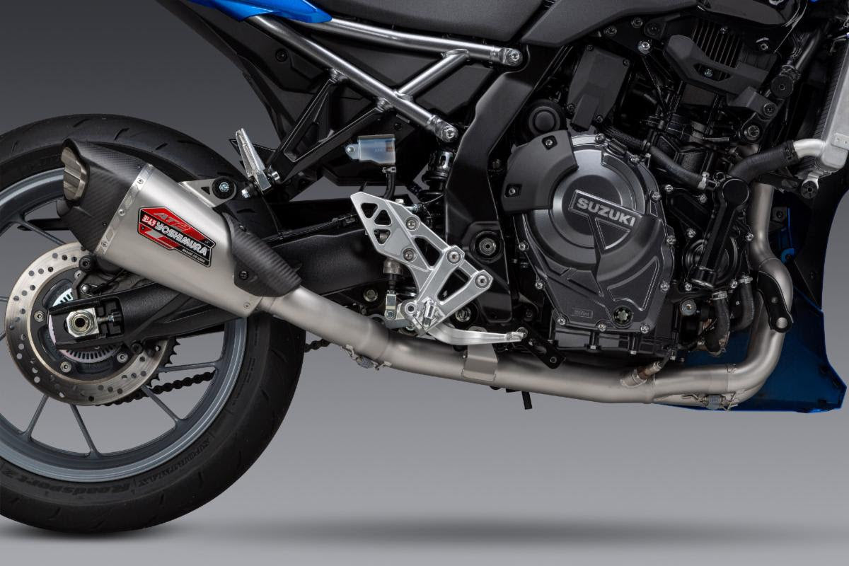 Yoshimura AT2 Stainless Full Exhaust for Suzuki GSX-8R/S/T-TT – product view (11720AP520)