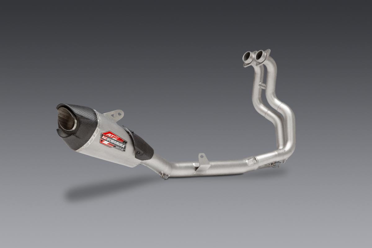 Yoshimura AT2 Stainless Full Exhaust for Suzuki GSX-8R/S/T-TT – product view (11720AP520)