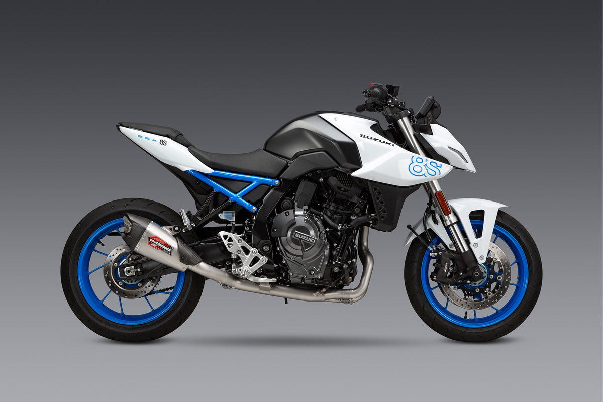 Yoshimura AT2 Stainless Full Exhaust for Suzuki GSX-8R/S/T-TT – product view (11720AP520)