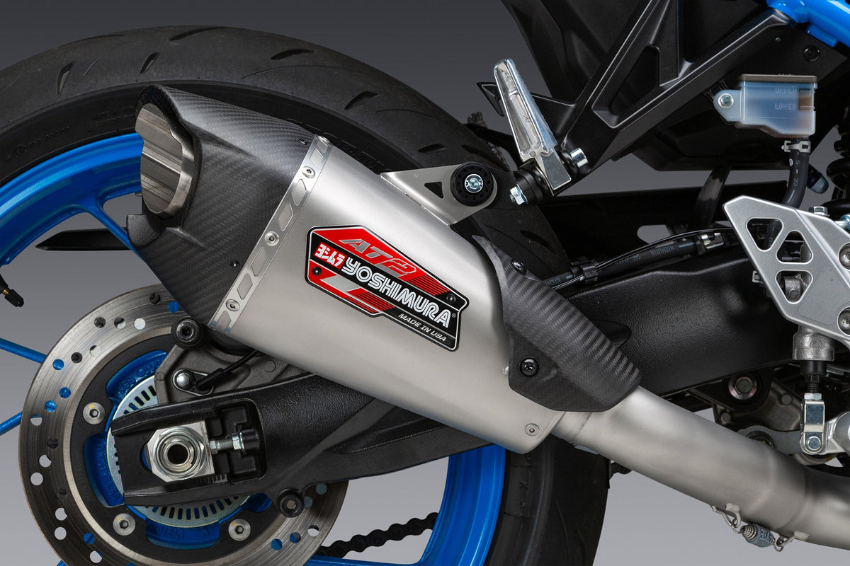 Yoshimura AT2 Stainless Full Exhaust for Suzuki GSX-8R/S/T-TT – product view (11720AP520)