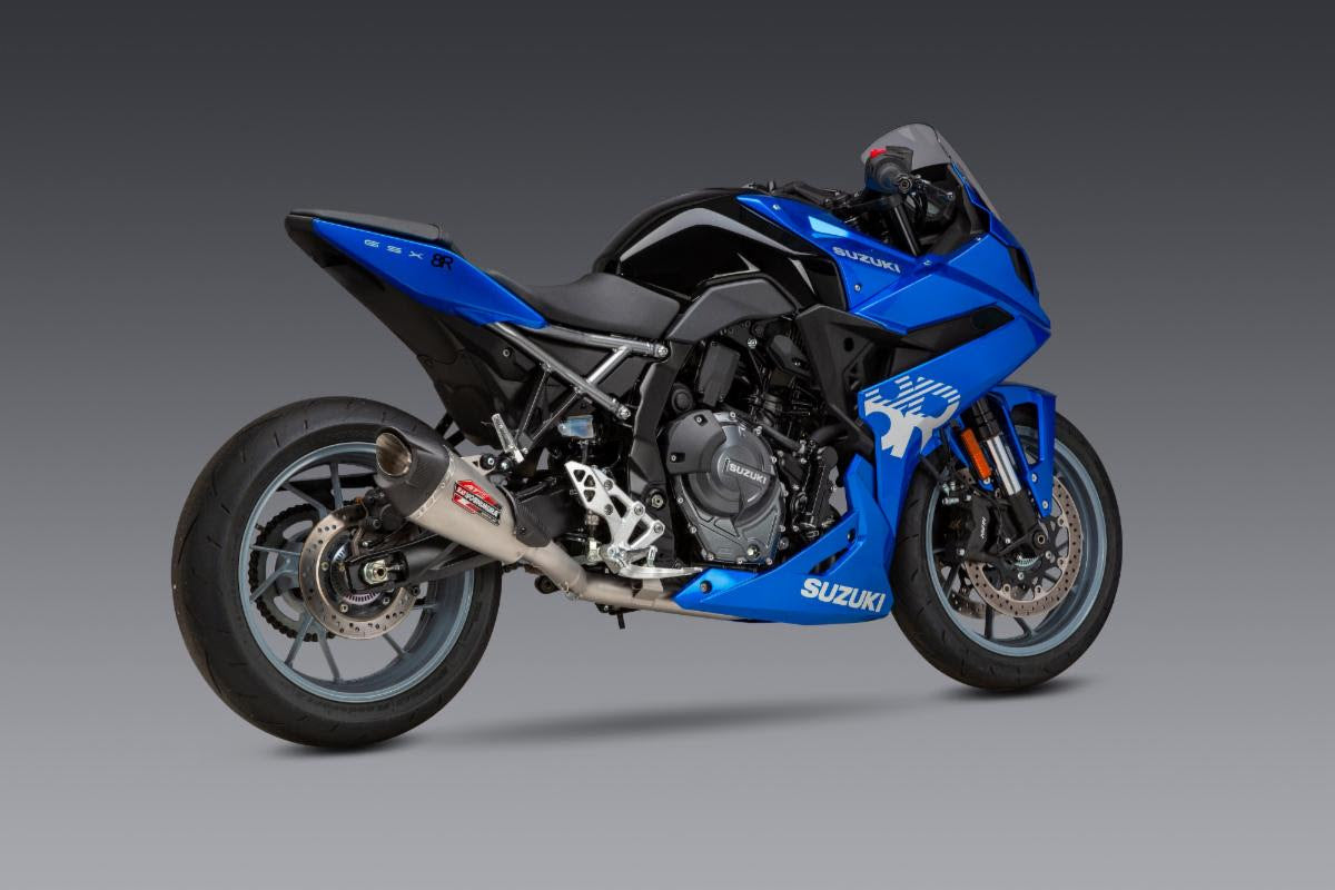 Yoshimura AT2 Stainless Full Exhaust for Suzuki GSX-8R/S/T-TT – product view (11720AP520)