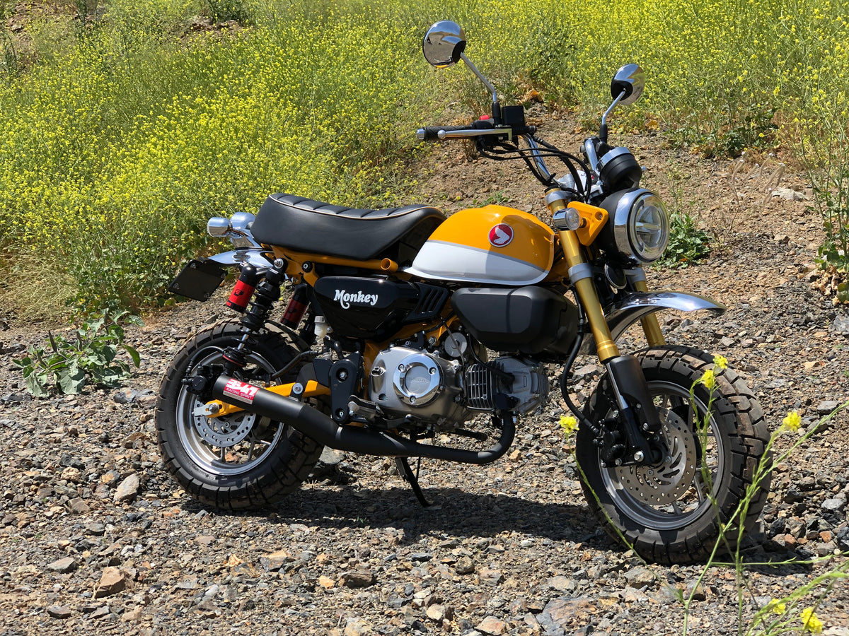 Yoshimura MONKEY 19-26 Straight Cyclone Full Exhaust – product view (121300K500)