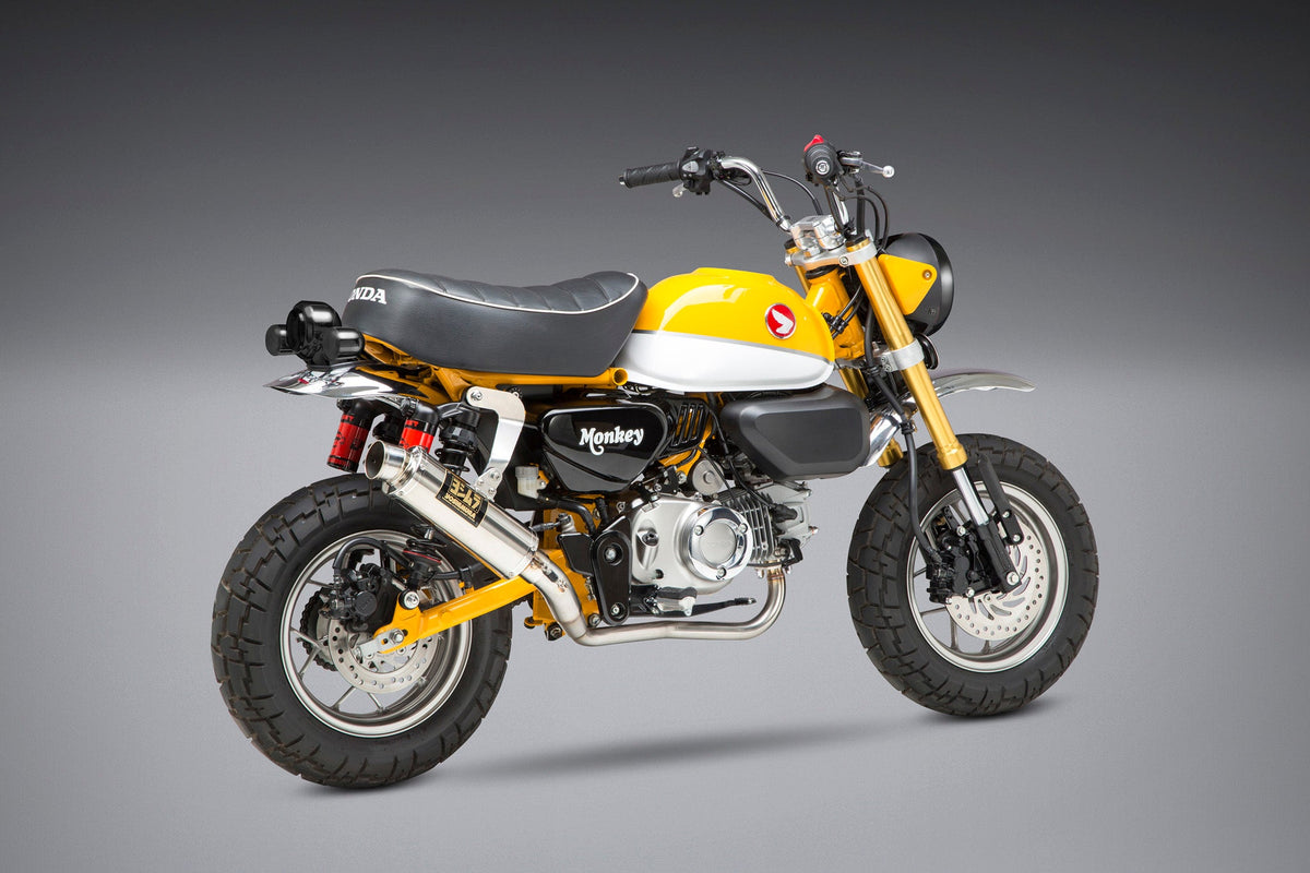 Yoshimura Stainless Full Exhaust for Honda Monkey – product view (121300U500)