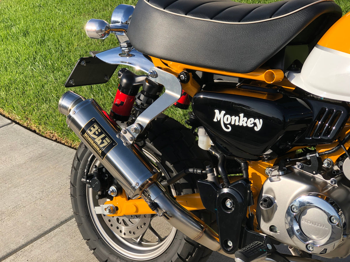 Yoshimura Stainless Full Exhaust for Honda Monkey – product view (121300U500)