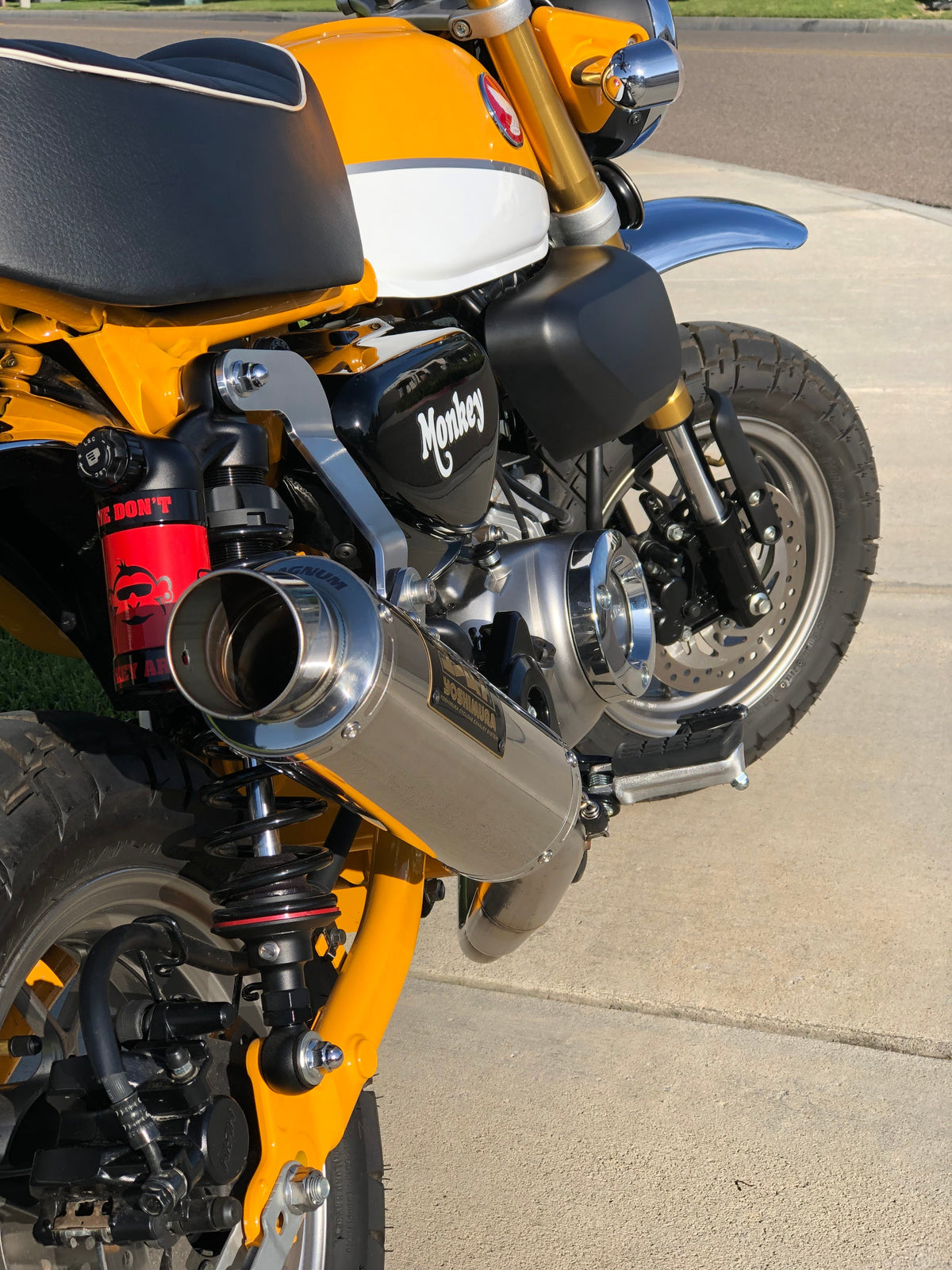 Yoshimura Stainless Full Exhaust for Honda Monkey – product view (121300U500)