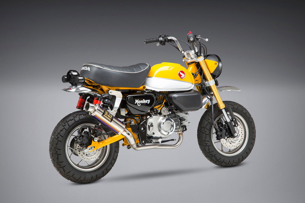 Yoshimura Titanium Full Exhaust for Honda Monkey – product view (121300U700)