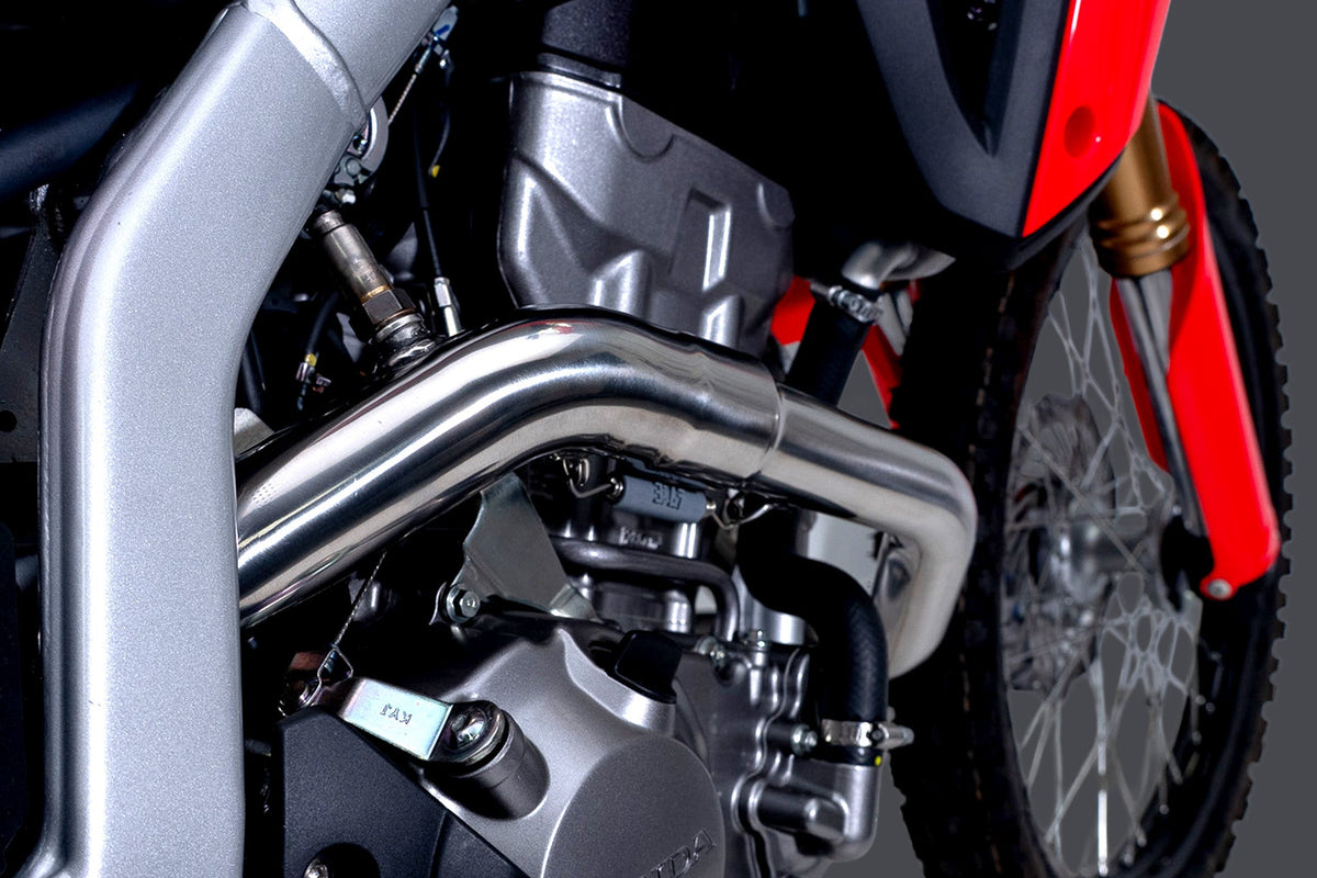 Yoshimura RS-12 Stainless Full Exhaust for Honda CRF300L/L-Rally – product view (123410S520)