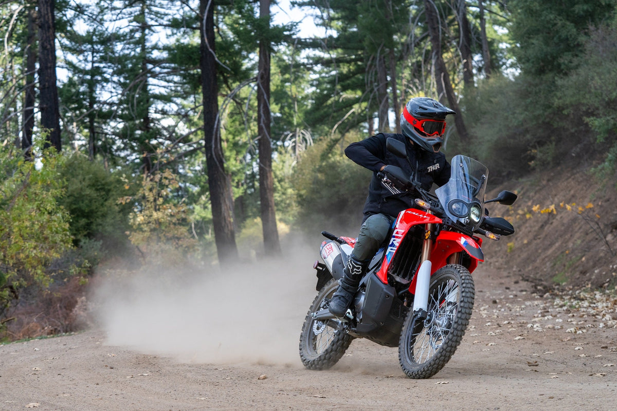 Yoshimura RS-12 Stainless Full Exhaust for Honda CRF300L/L-Rally – lifestyle photo (123410S520)
