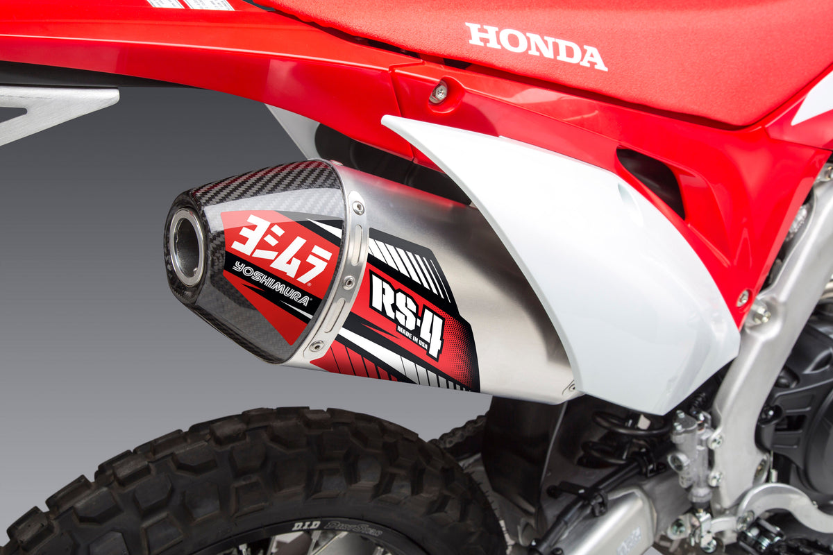 Yoshimura RS-4 Stainless Full Exhaust for Honda CRF450L-International/X-International – product view (124500D320)
