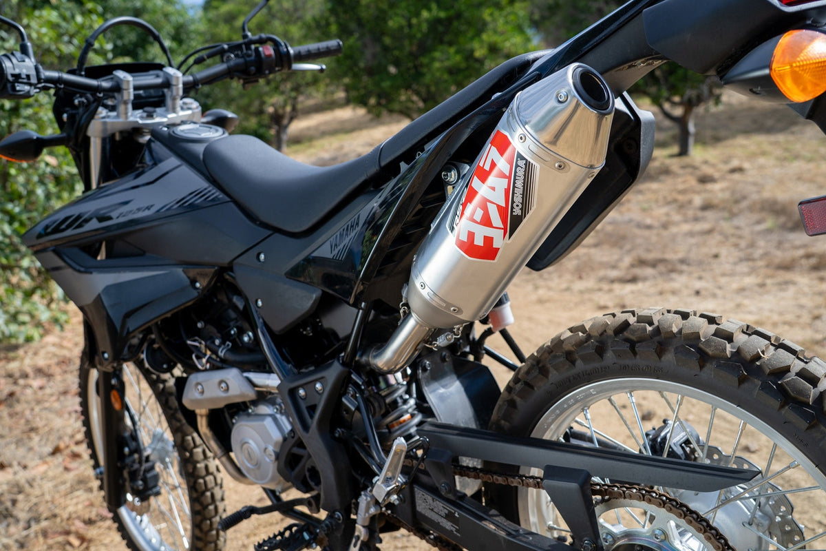 Yoshimura RS-2 Aluminum Full Exhaust for Yamaha WR125R – lifestyle photo (131250C350)